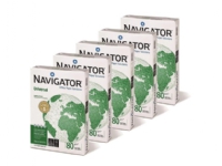 Kopipapir Navigator Universal A4 hvid 80g - (5 pakker x 500 ark) von Navigator