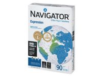 Navigator EXPRESSION, Laser-/Inkjet-Druck, A4 (210x297 mm), Matte, 90 g/m², Weiß, Forest Stewardship Council (FSC), 1x500-Blatt-Pack von Navigator