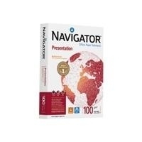 Navigator Presentation - 120 Mikron - weiß - A4 (210 x 297 mm) - 100 g/m² - 500 Blatt Normalpapier von Navigator