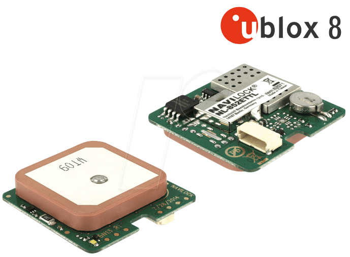 NAVILOCK 62571 - GNSS GPS Engine Modul, u-blox 8, TTL von Navilock