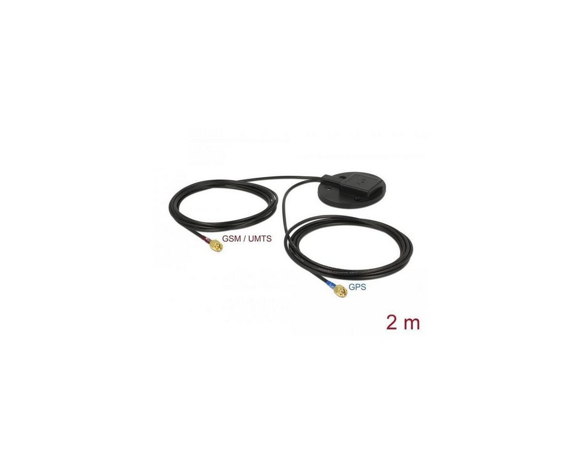 Navilock Multiband GNSS UMTS GSM LTE SMA 28 dBi/2 dBi Antenne 2x... WLAN-Antenne von Navilock