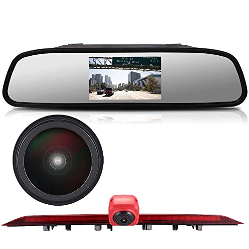1280x720 Pixel Third 3rd. Auto Top Mount Brake Bremsleuchte Kamera Bremslicht Rückfahrkamera Replacement for VW Crafter 2017 Man TGE ab 2017 Einparkhilfe Wasserdicht+4.3" Reverse Screen 1280x720 Pixel Third 3rd. Auto Top Mount Brake Bremsleuchte Kamera Bremslicht Rückfahrkamera Replacement for VW Crafter 2017 Man TGE ab 2017 Einparkhilfe Wasserdicht+4.3" Reverse Screen von Navinio
