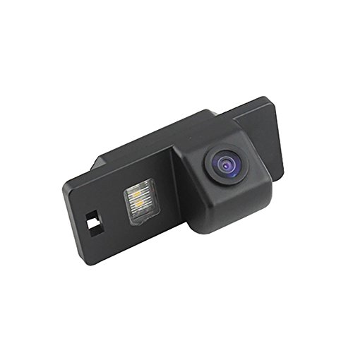 Navinio Nachtsicht Rückfahrkamera Einparkkamera Kamera Einparkhilfe Farbkamera Rückfahrsystem Einparkkamera Wasserdicht (Modell 2 mit Zwei Klammerlöchern) von Navinio