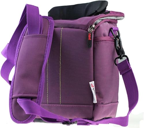Navitech - Lila Tragetasche Und Reisetasche - Kompatibel Mit Dem Alwtniet Mini Projecto von Navitech