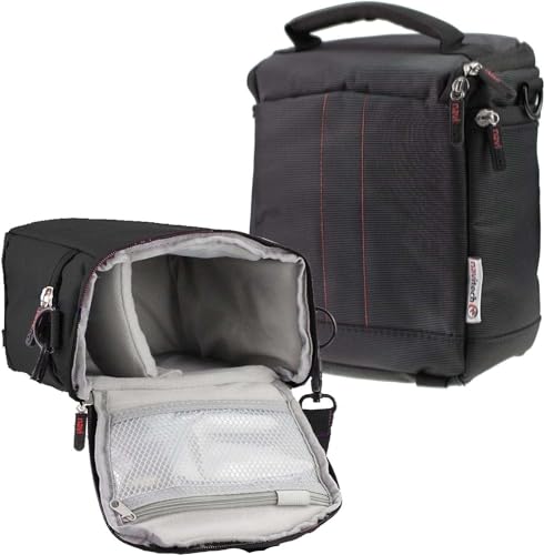 Navitech - Schwarz Tragetasche Und Reisetasche - Kompatibel Mit Dem Nebula Capsule 3 1080p Mini Projector von Navitech