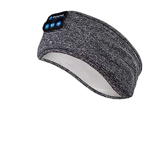 Navly Schlafkopfhörer Bluetooth, Schlaf Kopfhörer Bluetooth Sport Stirnband Kopfhörer Personalisierte Geschenke mit Ultradünnen HD Stereo Lautsprecher,Perfekt für Sport, Seitenschläfer, Meditation von Navly