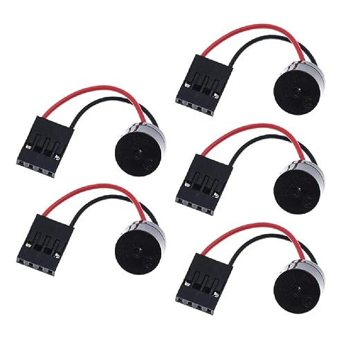 Navna 5Pcs PC Computer Mainboard Motherboard Case Buzzer Connector Internal Speaker Beep Code Buzzer Alarm Adapter Cable Motherboard Error Display Card Error Controller Error Board von Navna