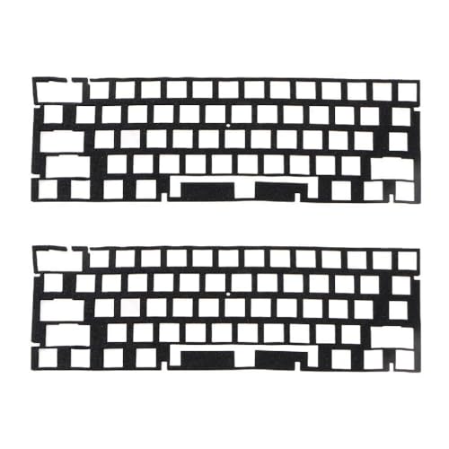 Navna 61-Layout Mechanische Tastatur Schalter Schalldämpfer Blatt Weiche Landepads Schaum Schwamm 2 Stücke Pads von Navna