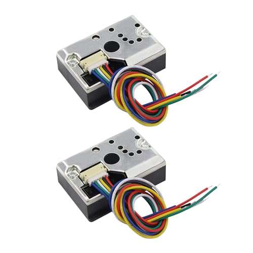 Navna GP2Y1014AU0F Kompakter Optischer Staubsensor, Kompatibel Mit GP2Y1010AU0F, GP2Y1010AUOF Partikelsensor Mit Kabel, GP2Y1014AU Sensor Navna GP2Y1014AU0F Kompakter Optischer Staubsensor, Kompatibel Mit GP2Y1010AU0F, GP2Y1010AUOF Partikelsensor Mit Kabel, GP2Y1014AU Sensor von Navna