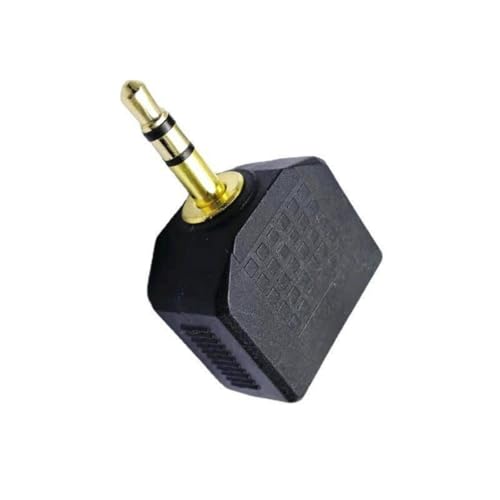Navna Kopfhörer-Sound, 3,5-mm-Stecker auf Doppel-Buchse, Y-Splitter-Adapter für Handy-Mikrofone und Lautsprecher von Navna