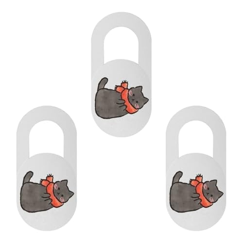Navna Niedlicher Tier-Webcam-Objektivschutz, Kamerablocker, geeignet für Privatsphäre auf mobilen Geräten, Tablets, Laptops von Navna