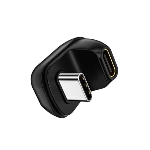 Navna Tragbarer 180-Grad-Typ-C-Adapter, 100 W, schnelles Aufladen und 40 Gbit/s Datenübertragung mit/ohne 8K-Videoausgang von Navna