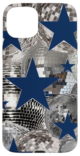 Navy Blue Star Discokugel Y2K Stars Girl Hülle für iPhone 15 Plus Navy Blue Star Discokugel Y2K Stars Girl Hülle für iPhone 15 Plus von Navy Blue Star Disco Ball Y2K Stars Girl