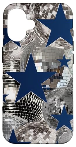 Navy Blue Star Discokugel Y2K Stars Girl Hülle für iPhone 16 Navy Blue Star Discokugel Y2K Stars Girl Hülle für iPhone 16 von Navy Blue Star Disco Ball Y2K Stars Girl
