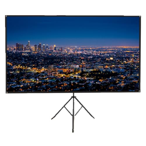80Zoll 16:9 Projektionswand mit dreieckigem Ständer, Tragbare Projektionswand, 4K HD, für Heimkino, Geschäftspräsentationen, Innen- und Außenprojektionen 80Zoll 16:9 Projektionswand mit dreieckigem Ständer, Tragbare Projektionswand, 4K HD, für Heimkino, Geschäftspräsentationen, Innen- und Außenprojektionen von Naxidf