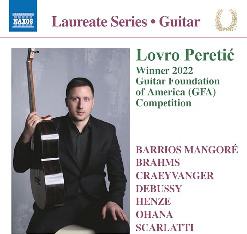 Lovro Peretic Guitar Laureate Recital von Naxos (Naxos Deutschland Musik & Video Vertriebs-)