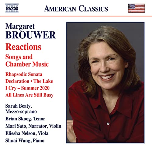 Reactions -Songs and Chamber Music von Naxos (Naxos Deutschland Musik & Video Vertriebs-)