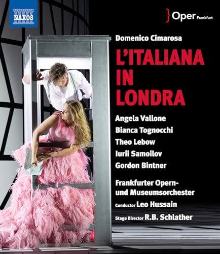 L'Italiana in Londra [Neuproduktion der Oper Frankfurt] [Blu-ray] von Naxos Audiovisual (Naxos Deutschland Musik & Video Vertriebs-)
