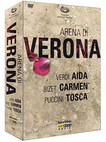 Arena Di Verona - Verdi Aida/Bizet Carmen/PucciniTosca [4 DVDs] von Naxos Deutschland GmbH