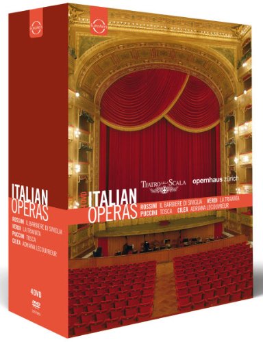 CILEA, PUCCINI, ROSSINI, VERDI (4 DVD Box) - Italienische Opern zum Sonderpreis von Naxos Deutschland GmbH