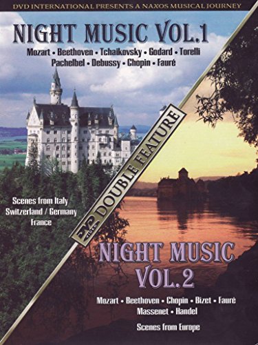 Night Music Vol.1+2: Mozart, Beethoven, Tschaikowski, Debussy, Chopin, ... (2 DVD; NTSC) von Naxos Deutschland GmbH