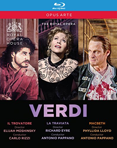 Verdi: Il Trovatore / La Traviata / Macbeth (Royal Opera House) [3 Blu-rays] von Naxos of America, Inc.