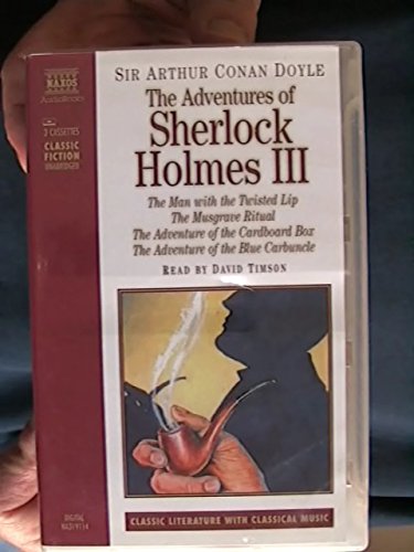 Adventures of Sherlock Holmes III [Musikkassette] von Naxos