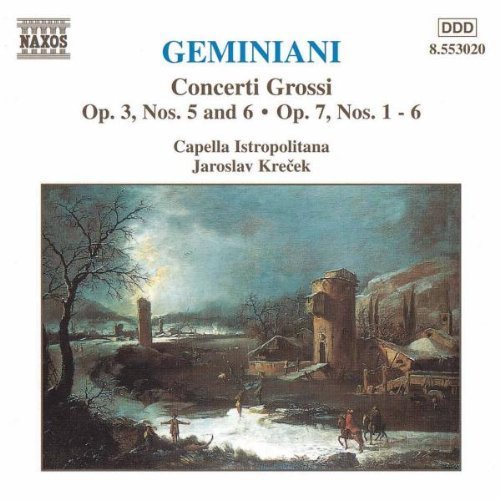 Geminiani: Concerti Grossi Vol. 2 - Op. 3 Nos. 5 & 6, Op. 7 Nos. 1-6 by Geminiani, F. (1998) Audio CD von Naxos