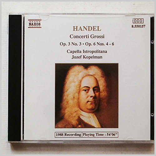 Handel: Concerti Grossi Op 3, Op 6 [Music CD] von Naxos