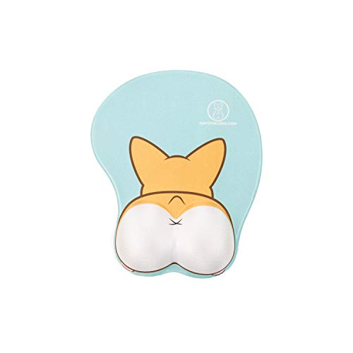 Nayo The Corgi - 3D Corgi Butt Mauspad Kollektion (3D Butt (2 Farben)) von Nayo the Corgi