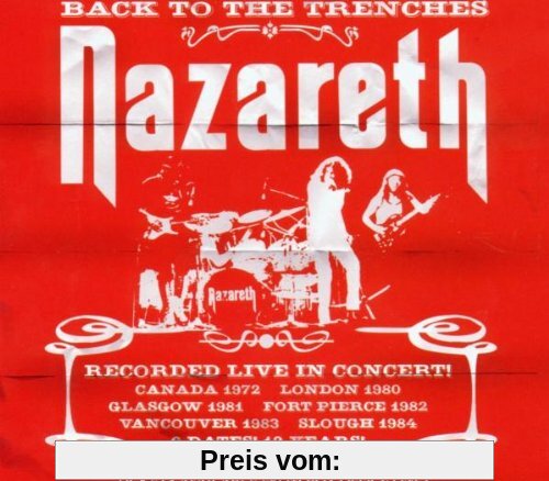 Back to the Trenches/Live 72-8 von Nazareth