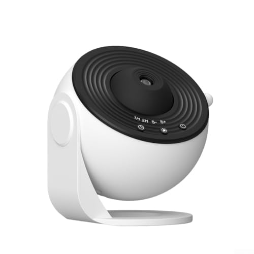Globe For Galaxy Projektorlampe Focus Modell mit 13 Filmen HD Sternenlampe Schlafzimmer Sternenklare Atmosphäre Lampe (Schwarz und Weiß) von NbgrvB