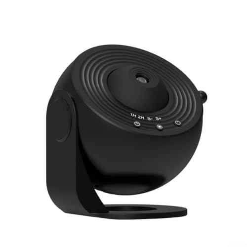 Globe For Galaxy Projektorlampe Fokusmodell mit 13 Filmen HD Sternenlampe Schlafzimmer Sternenklare Atmosphäre Lampe (ist schwarz) von NbgrvB
