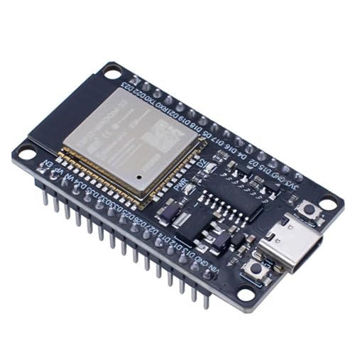 Nbhuiakl Esp32-Entwicklungsboard | 2,4-Ghz-Dual-Mode-Mikrocontroller-Prozessor | Typ-C-Stecker, Lötstift, Esp-32s, Lwip-Protokoll | Elektronisches Zubehör Für Mobiles Iot von Nbhuiakl