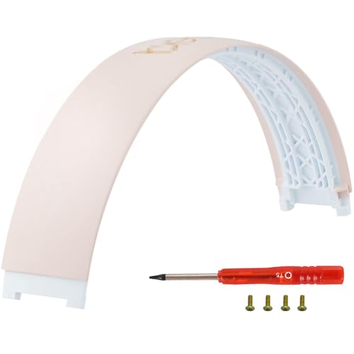 Beat Kopfband-Ersatzteil-Set für Studio 3, OEM-Qualität, kompatibel mit Beats by Dre Studio 3/A1914 Studio2 kabelgebundenen / kabellosen Kopfhörern (Porzellanrose) von Ncnvnra