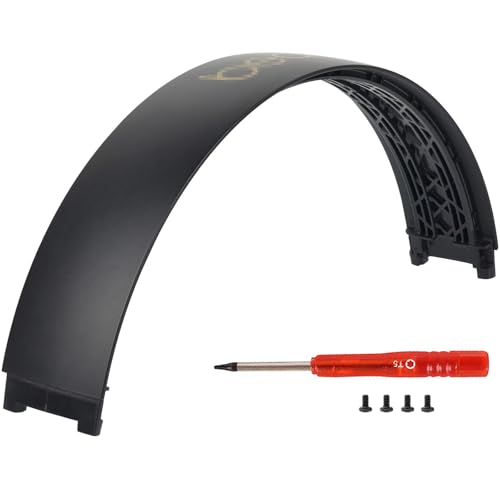 Beat Studio 3 Kopfband-Ersatzteile, OEM-Qualität, Bogenband-Reparaturset, kompatibel mit Beats by Dre Studio 3/A1914 Studio2 kabelgebundenen / kabellosen Kopfhörern (Mitternachtsschwarz) von Ncnvnra