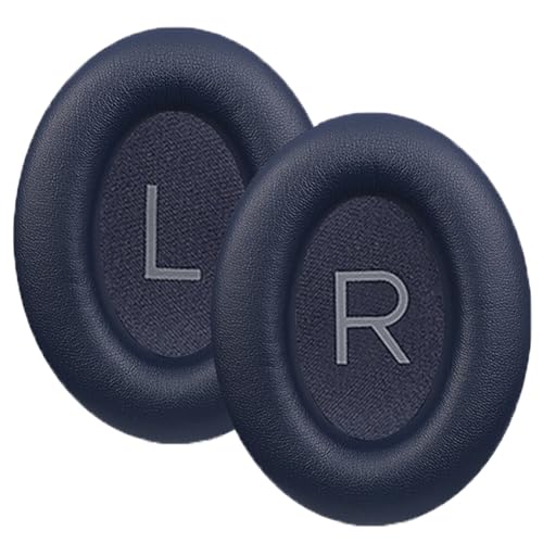QuietComfort 45 Ersatz-Ohrpolster QC45, kompatibel mit Bose QuietComfort 45 (QC45), QuietComfort SE (QC SE), QuietComfort Wireless Kopfhörer, Mitternachtsblau von Ncnvnra