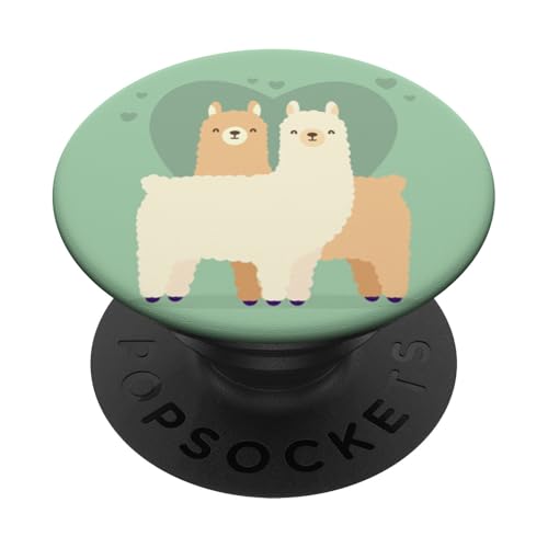 Lama-Alpaka. PopSockets mit austauschbarem PopGrip von Ndrezzzzz