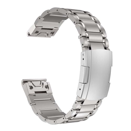 NeXStrix 22mm Titan Metall-Uhrenarmband Kompatibel mit Tactix 8 47mm/Instinct 3 45mm/Fenix 8 47mm/Forerunner 965, 26mm Quick Fit-Armband für Tactix 8 51mm/Instinct 3 50mm/Fenix 8 51mm/Fenix 6X Pro NeXStrix 22mm Titan Metall-Uhrenarmband Kompatibel mit Tactix 8 47mm/Instinct 3 45mm/Fenix 8 47mm/Forerunner 965, 26mm Quick Fit-Armband für Tactix 8 51mm/Instinct 3 50mm/Fenix 8 51mm/Fenix 6X Pro von NeXStrix