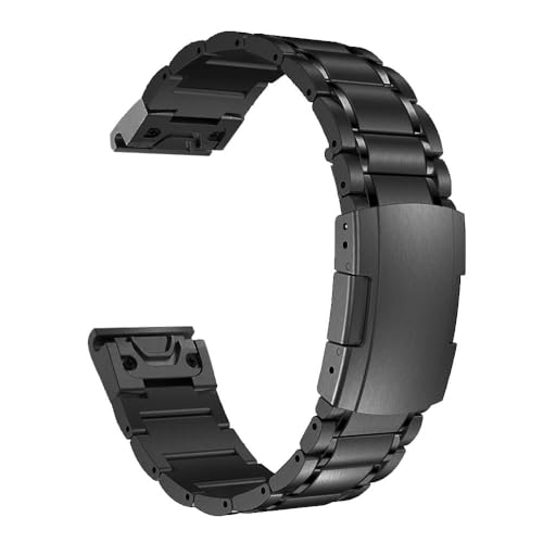 NeXStrix 22mm Titan Metall-Uhrenarmband Kompatibel mit Tactix 8 47mm/Instinct 3 45mm/Fenix 8 47mm/Forerunner 965, 26mm Quick Fit-Armband für Tactix 8 51mm/Instinct 3 50mm/Fenix 8 51mm/Fenix 6X Pro NeXStrix 22mm Titan Metall-Uhrenarmband Kompatibel mit Tactix 8 47mm/Instinct 3 45mm/Fenix 8 47mm/Forerunner 965, 26mm Quick Fit-Armband für Tactix 8 51mm/Instinct 3 50mm/Fenix 8 51mm/Fenix 6X Pro von NeXStrix