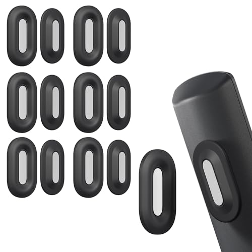 Nearockle 2025 Superstark Magnetische Fernbedienung Halterung, Doppelmagnete Selbstklebend Universal - Fernbedienung, Wandhalterung Fernbedienung Aufbewahrung für TV/Klimaanlagen(6 Stück, Schwarz) von Nearockle