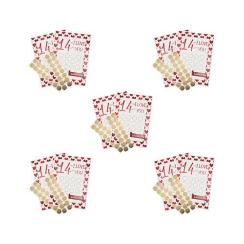 5 Set mit 2 Stück Valentinstagskarten zum Rubbeln Grußkarten für Ehemann, Ehefrau, Ihn und Ihn, Ich liebe dich, 2 Stück 5 Set mit 2 Stück Valentinstagskarten zum Rubbeln Grußkarten für Ehemann, Ehefrau, Ihn und Ihn, Ich liebe dich, 2 Stück von NeaxgeandX