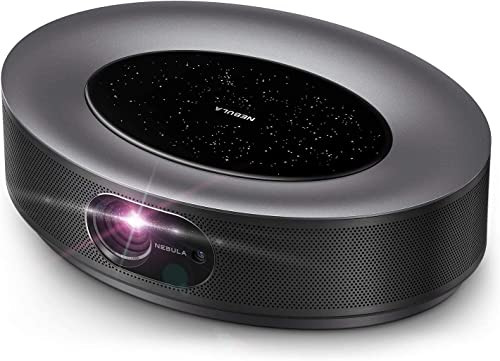Anker Nebula Cosmos Max 4K Projector with 1500 ANSI Lumens, Android TV 9.0, Dolby Digital Plus, HDR10, HLG(Generalüberholt) von NEBULA