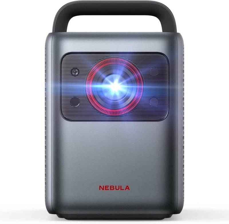 Nebula Beamer (Smarter Laser-Projektor, 1840 ISO Lumen, Automatische Trapezkorrektur) von Nebula