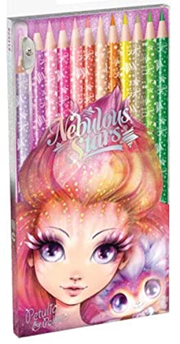 Toynamics Europe GmbH NS11574 - Holz-Buntstifte Petulia 12er-Pack von Nebulous Stars