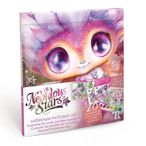 Toynamics Europe GmbH NS11409 - Aquarell Postkarten - Haustiere von Nebulous Stars