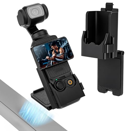 Necdeol Magnetischer Halteständer für DJI Osmo Pocket 3, 180° Verstellbar Magnethalterung Clip, Pocket 3 Zubehör Erweiterungsadapter, Magnetischer Gehäusehalter für Tisch und vertikale Flächen Necdeol Magnetischer Halteständer für DJI Osmo Pocket 3, 180° Verstellbar Magnethalterung Clip, Pocket 3 Zubehör Erweiterungsadapter, Magnetischer Gehäusehalter für Tisch und vertikale Flächen von Necdeol