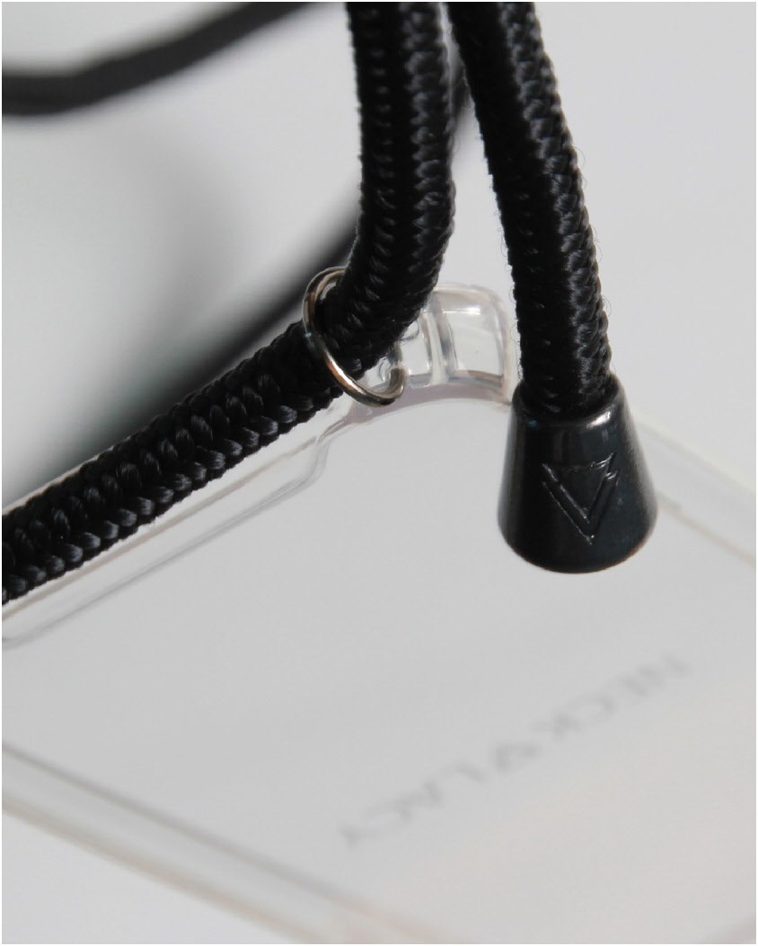 Necklace Case für iPhone 11 all black von Necklacy