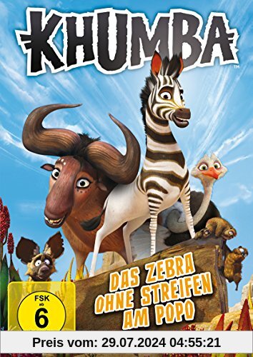 Khumba - Das Zebra ohne Streifen am Popo von Ned Lott