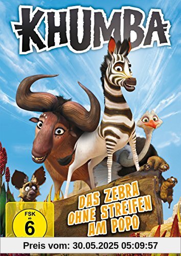 Khumba - Das Zebra ohne Streifen am Popo Khumba - Das Zebra ohne Streifen am Popo von Ned Lott